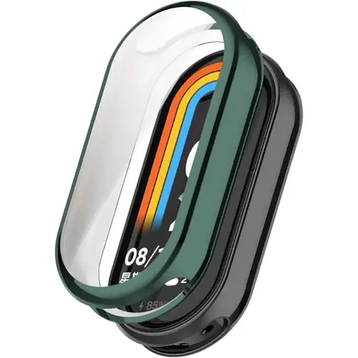 Чохол-накладка DK Silicone Face Case для Xiaomi Mi Band 8 (016403) (green)