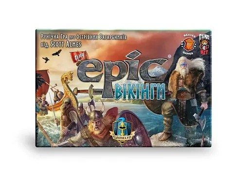 Настільна гра ІгроКіт Tiny Epic Вікінги (Tiny Epic Vikings) (укр.) (ВР_ТЕВ) - фото 2
