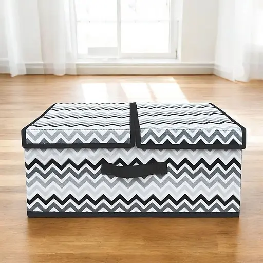 Короб складаний з двома кришками Handy Home Zigzag, 50х30х20 см (ZSH-08) - фото 6