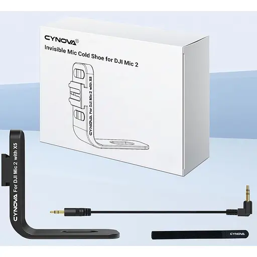 Крепление Cynova C-X5-CS02 для приемника DJI Mic 2 на экшн-камеры Insta360 X5 (142735) - фото 5
