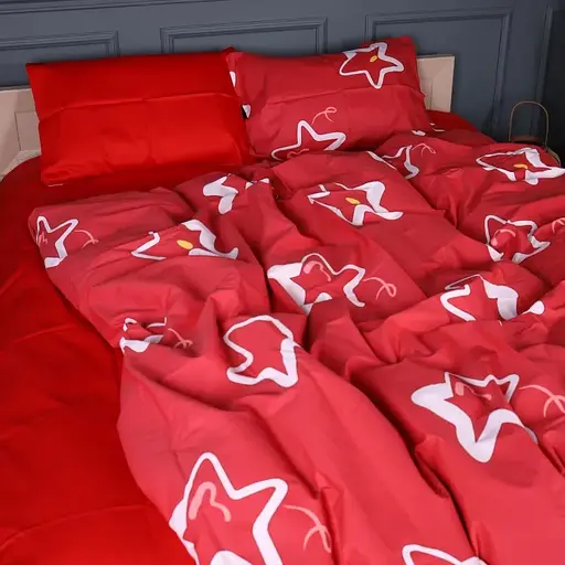 Пододеяльник MirSon Scarlet Star сатин 175х210 см (2200013051190) - фото 1