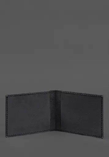 Кожаная обложка для служебного удостоверения Национальной гвардии Черная - фото 3