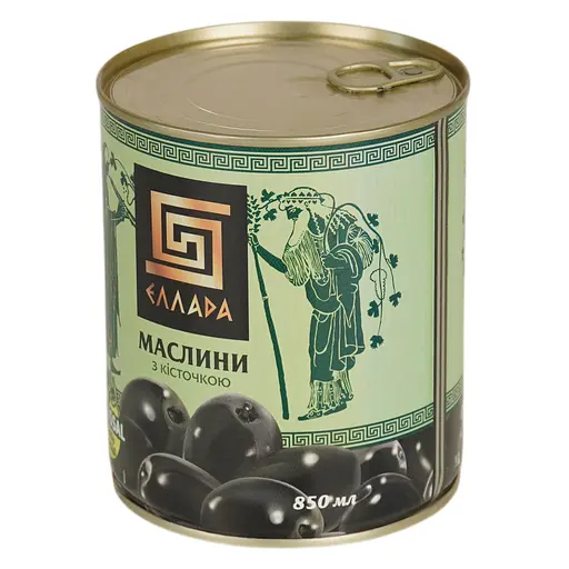 Маслины Ellada Colossal с косточкой 850 мл (722820) - фото 4