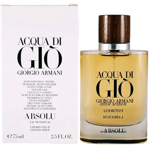 Парфумована вода тестер Giorgio Armani Acqua di Gio Absolu 75 мл - фото 1