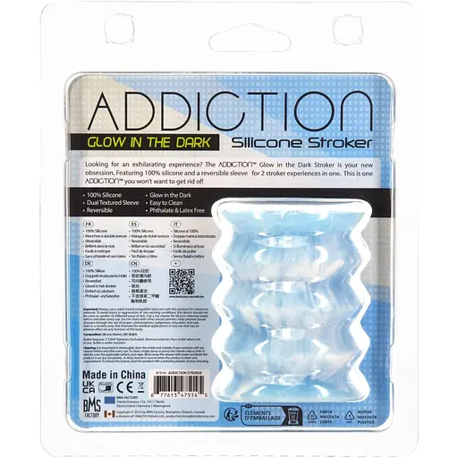 Мастурбатор Addiction silicone Reversible Stroker - фото 11