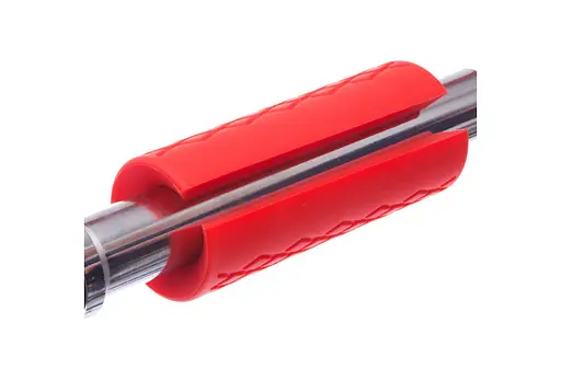 Расширители грифа EasyFit 12,7 х 5,5 см (2 шт) красные (EF-11791) - фото 3