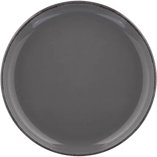 Тарелка обеденная Ardesto Lazio 27 см серая (AR1626DG)