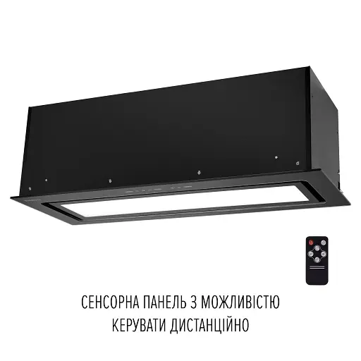 Вытяжка полновстраиваемая Perfelli Design Vision 9 Nero Silenzio - фото 6