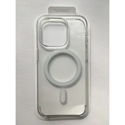 Оригинальный противоударный чехол Apple Clear Case MagSafe для iPhone 14 Pro Max (6.7") Прозрачный (MPU73ZM/A) - фото 3