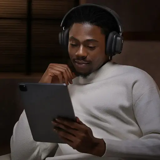 Навушники бездротові Baseus Bowie 30 Max чорні (A00075500113-00) - фото 10