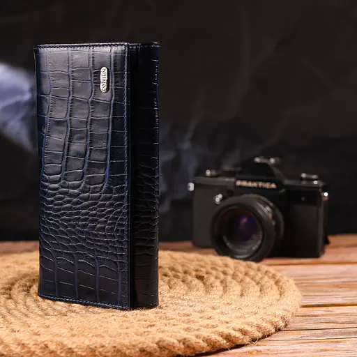 Кожаный женский кошелек Canpellini 19.2х10.2х2.5 см acs0025083 - фото 6