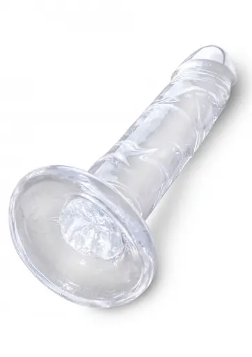 Фаллоимитатор King Cock Clear 6 Inch 18.4 см прозрачный - фото 4