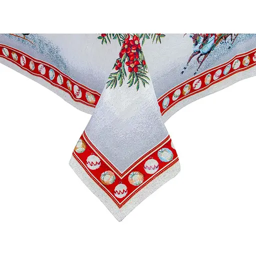 Скатерть Lefard Home Textile Estrellas гобеленовая 140х140 см (716-177) - фото 3