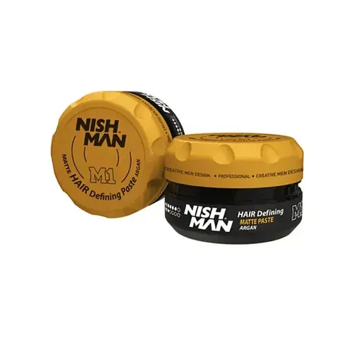 Паста матова для укладки волосся Nishman Hair Defining Matte Paste M1 30 мл - фото 1