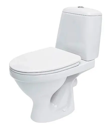 Унітаз-компакт Cersanit Eko 770 011 3/6 л поліпропіленове сидіння з металевим кріпленням 30412 - фото 1