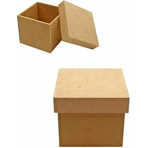 Коробка з кришкою Rosa Talent МДФ 20х20х15 см