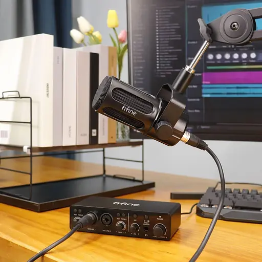 Мікрофон Fifine Tank 1 XLR Black (Tank1) - фото 4