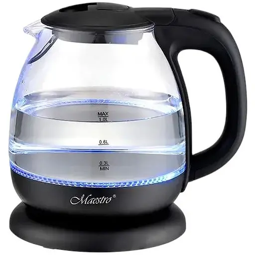 Чайник стекло Maestro MR-055 Black
