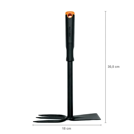 Сапка ручна Fiskars Ergo 7,5 см, три зуба (1027030) - фото 4