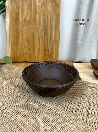 Шашлычный столовый сервиз керамической (глиняной) посуды на 6 человек Декор - фото 6