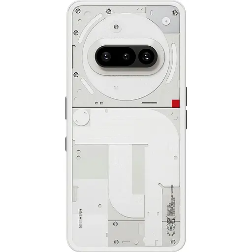 Смартфон Nothing Phone (3a) 8/128GB White - фото 5