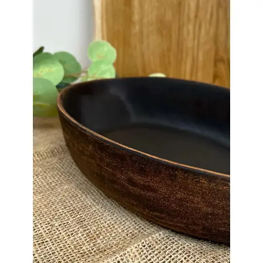 Блюдо під холодець керамічне (глиняне) Гладке - фото 6