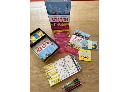 Настольная игра Feelindigo Следующая станция Лондон (Next Station: London) (укр.) (FI23058) - фото 5