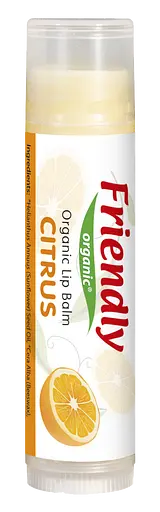 Бальзам для губ Citrus (цитрус) 4,25 гр Friendly organic