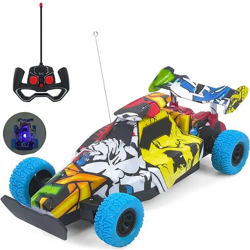 Машина на радіокеруванні, 20 см, світло, гумові колеса, на батарейках, 31x26x8 см (В асортименті)