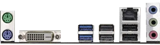 Материнская плата ASRock H110M-DGS LGA 1151v1 (H110M-DGS) Б/У - фото 3