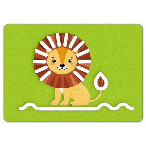 Дитячі розвивальні картки "Пиши-стирай Веселі тваринки" 1781004 - фото 2