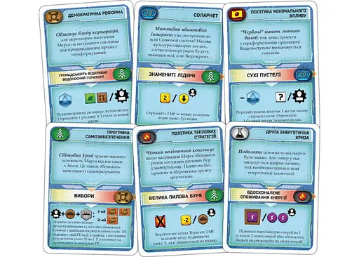 Настольная игра Kilogames Покорение Марса: Кризис (Terraforming Mars: Turmoil) (укр.) + уникальное промо! (12009) - фото 7