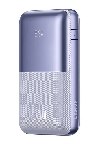 Зовнішній акумулятор Baseus Bipow Pro 20000 mAh 22.5 OE PPBD040305 фіолетовий - фото 1
