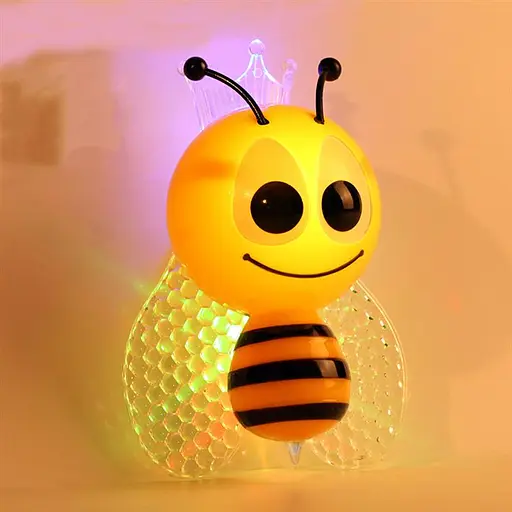 Светильник ночной детский Brille Пчелка с сумеречным датчиком LED-60 32-470 - фото 11