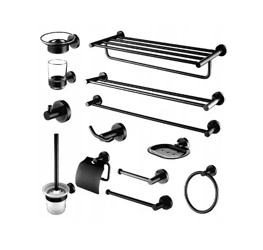 Тримач туалетного паперу Rea Oste 4 black REA-80042 Чорний - фото 3