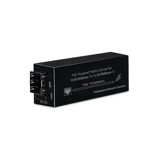 Медіаконвертер micro-mini+PoE LNK-M3011SFP-PD E-LINK (73-00137)