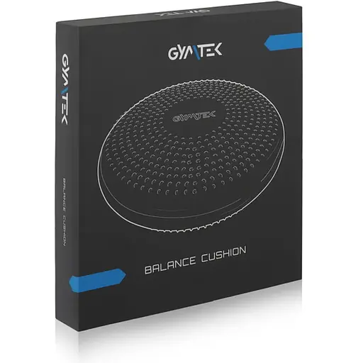 Балансировочная подушка Gymtek черная + насос - фото 3