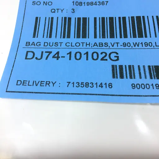 Мешок тканевый многоразовый VT-90 для пылесоса Samsung SC74**, SC79**, SC82**, DJ74-10102G - фото 8