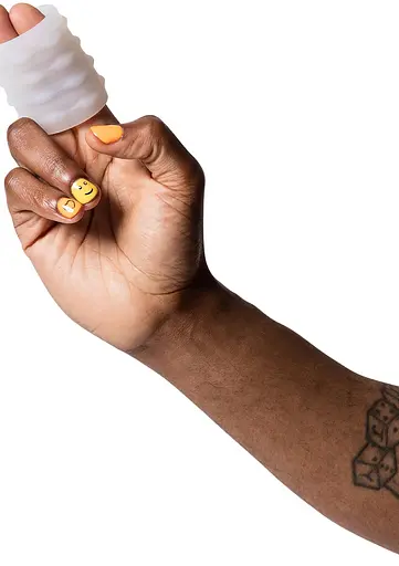 Мастурбатор Romp Mosh (білий) - фото 4