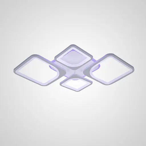 Люстра світлодіодна V K39047-2+2-TL WT - фото 5