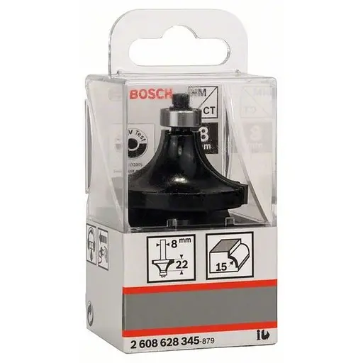 Фреза карнизная Bosch Professional Std S8 R15 L22 (2.608.628.345) - фото 3