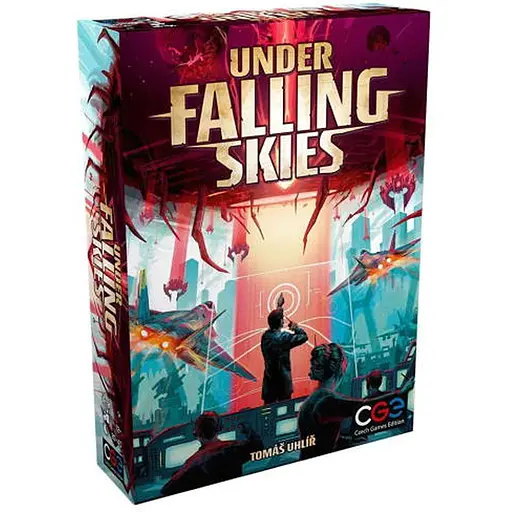 Настольная игра Czech Games Edition Вторжение с Небес (Under Falling Skies) (англ.) (CGE00058) - фото 1