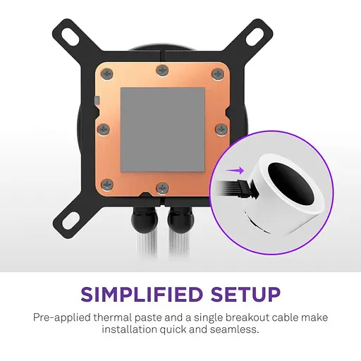 СВО NZXT Kraken Plus RGB V2 360mm White (RL-KR360-W2) - фото 11