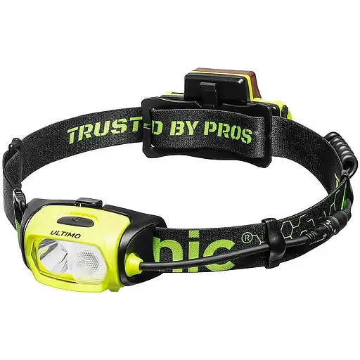 Фонарь налобный Mactronic Ultimo 300 Lm Cool/Red USB Rechargeable Helmet Kit (PHL0011) - фото 1