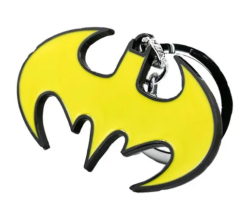 Брелок Бэтмен Batman логотип классика BN10.008 - фото 1