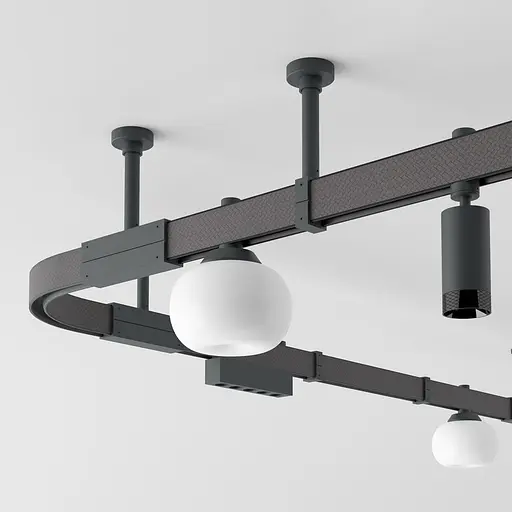 Магнитный светильник Skarlat RCD-MZ05 7W BK+PBK 3000K - фото 12