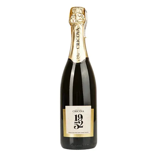 Вино игристое Cricova 1952 белое полусладкое 0.75 л - фото 1