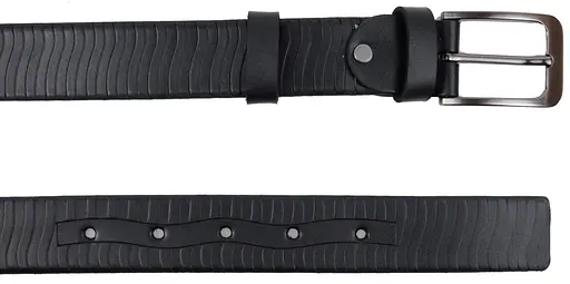 Ремінь шкіряний Skipper чоловічий 125-130х3,3 см acs0026313 - фото 4