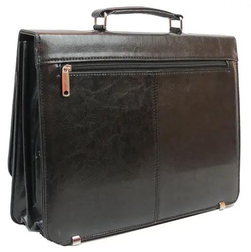 Чоловічий діловий портфель Exclusive 35,5х26,5х6 см sum0014595 - фото 4