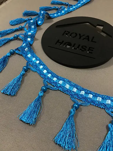 Бахрома синяя - фото 1